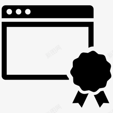 页面质量奖项浏览器图标图标