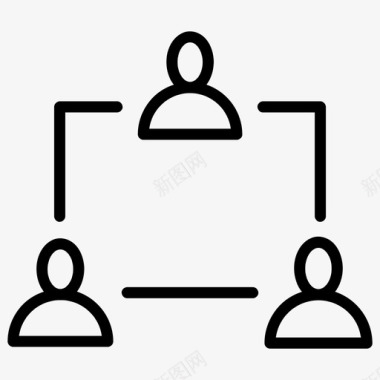 小组会议成员图标图标