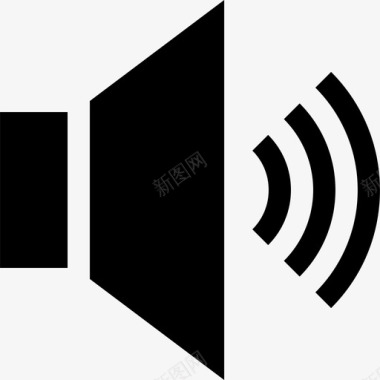音量电视3已填充图标图标