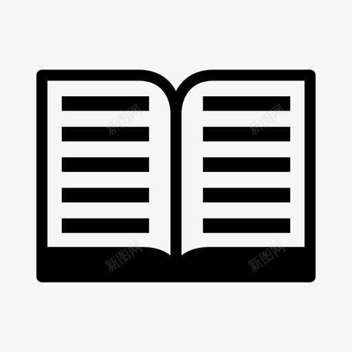 书籍字典图书馆图标svg_新图网 https://ixintu.com 书籍 图书馆 在线教育 字典 手册 教科书