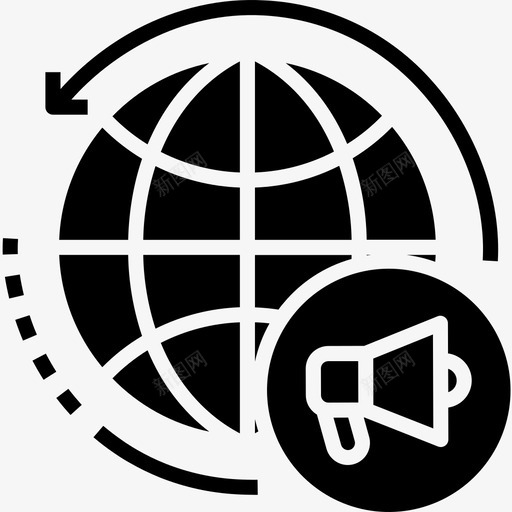 全球范围商务和管理5级扎实图标svg_新图网 https://ixintu.com 全球范围 商务和管理5级 扎实