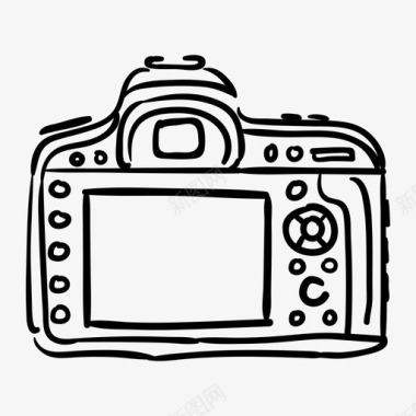相机单反相机摄影图标图标