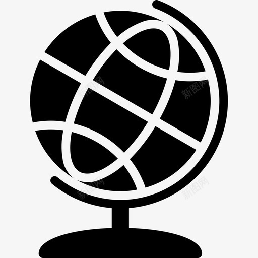 地球仪回到学校64加油图标svg_新图网 https://ixintu.com 加油 回到学校64 地球仪