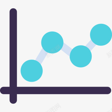 折线图杂项21扁平图标图标