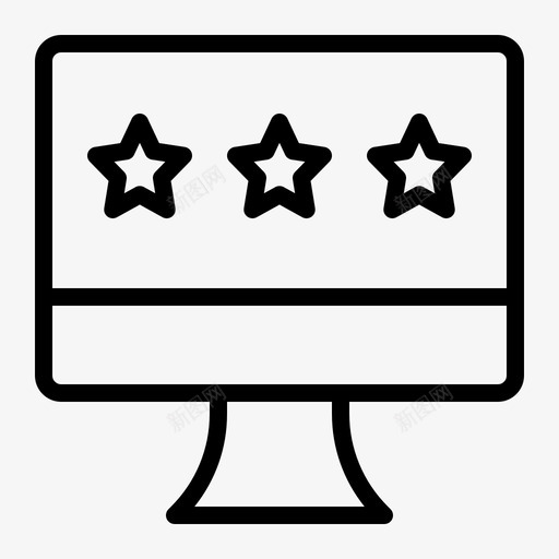 评分计算机最爱图标svg_新图网 https://ixintu.com 投票 明星 最爱 计算机 评分 评分大纲