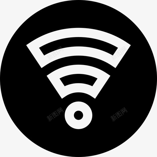 Wifi机场42已满图标svg_新图网 https://ixintu.com Wifi 已满 机场42