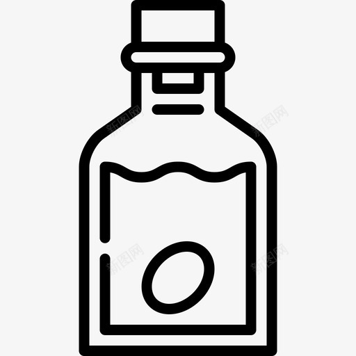 橄榄油西班牙风味直纹图标svg_新图网 https://ixintu.com 橄榄油 直纹 西班牙风味