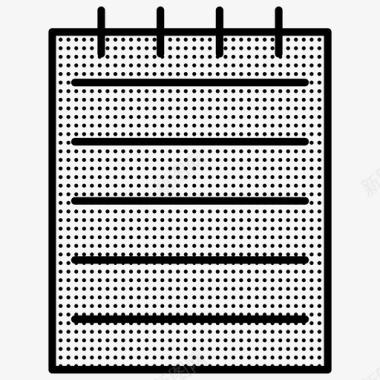 便笺列表记事本图标图标