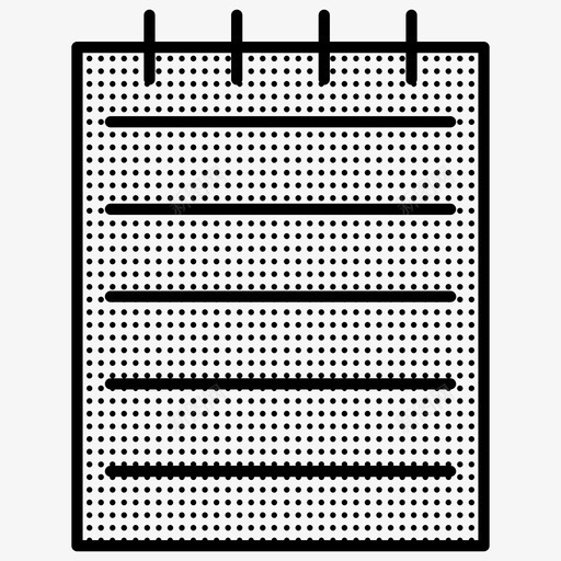 便笺列表记事本图标svg_新图网 https://ixintu.com 便笺 列表 摘要虚线 记事本