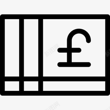 货币英国2直系图标图标