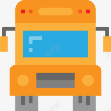 公共汽车教育132公寓图标图标