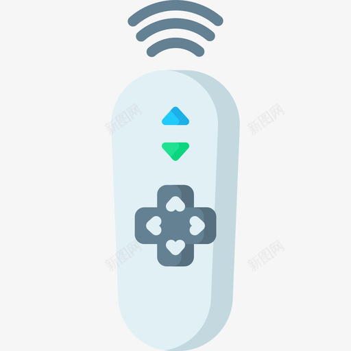 遥控器虚拟现实33平面图标svg_新图网 https://ixintu.com 平面 虚拟现实33 遥控器