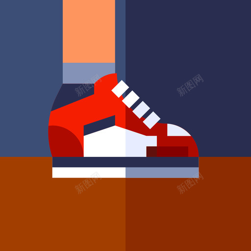 运动鞋生活方式2平底鞋图标svg_新图网 https://ixintu.com 平底鞋 生活方式2 运动鞋