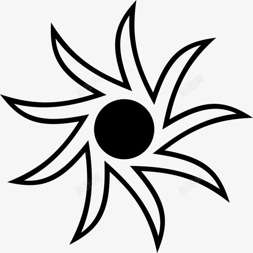热带的阳光炎热的阳光图标svg_新图网 https://ixintu.com 炎热的阳光 热带的阳光