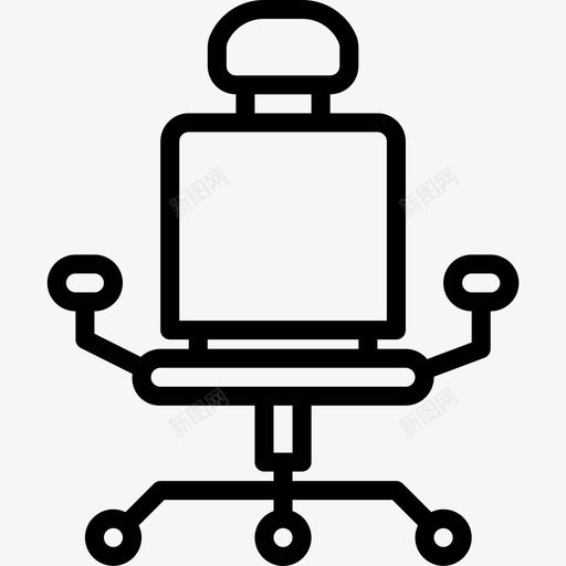 桌椅家具和家居装饰直线型图标svg_新图网 https://ixintu.com 家具和家居装饰 桌椅 直线型