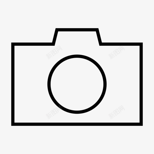 照相机拍摄图像图标svg_新图网 https://ixintu.com 图像 拍摄 照片 照相机 用户界面粗体 肖像
