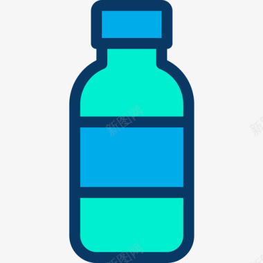 瓶接口63线颜色图标图标