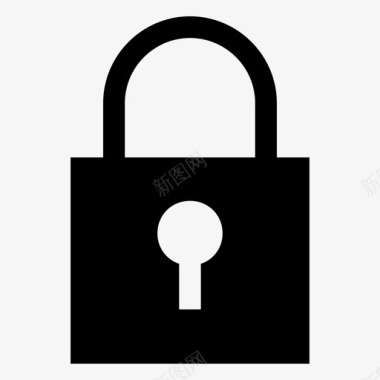 挂锁密码隐私图标图标
