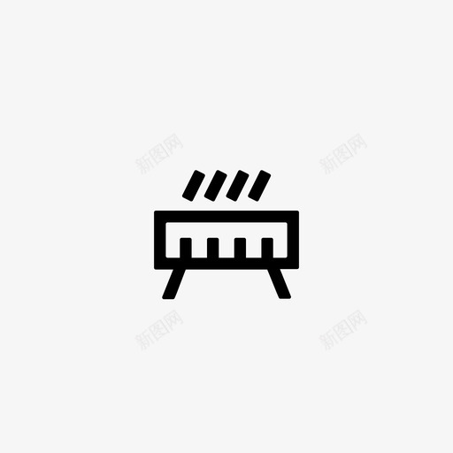 烧烤烹饪食物图标svg_新图网 https://ixintu.com 厨房 小图标厨房 烧烤 烹饪 食物