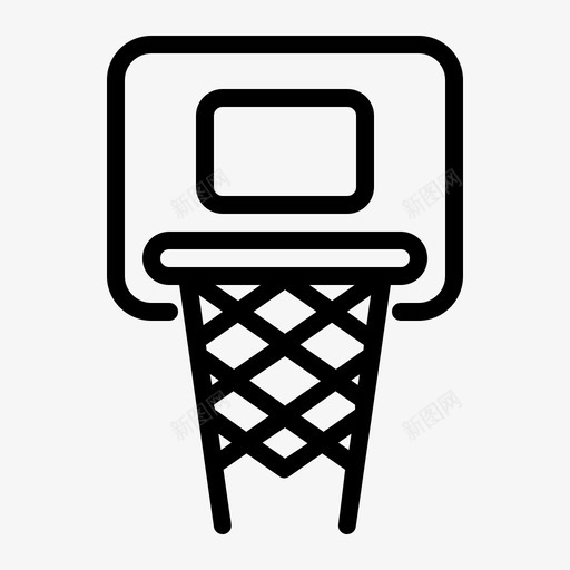 篮球篮球环体育图标svg_新图网 https://ixintu.com 体育 大众体育和健康 篮球 篮球环