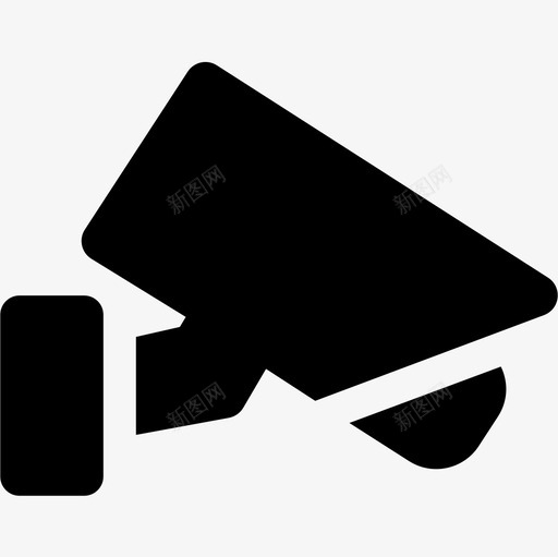 安全摄像头保护和安全2已填充图标svg_新图网 https://ixintu.com 保护和安全2 安全摄像头 已填充