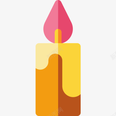 蜡烛感恩节30平的图标图标