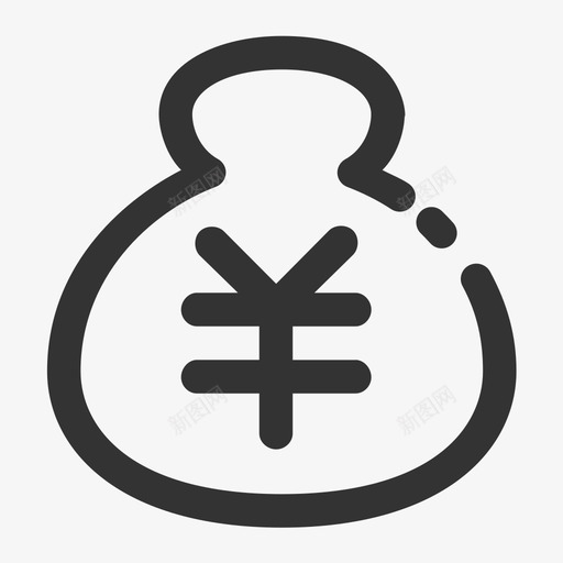 icon-钱币svg_新图网 https://ixintu.com icon-钱币