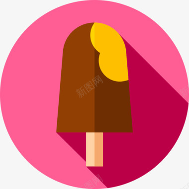 冰淇淋冰淇淋店7公寓图标图标