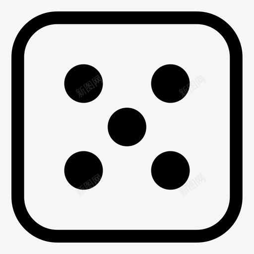 掷骰子赌博游戏图标svg_新图网 https://ixintu.com 大胆的游戏 掷骰子 游戏 赌博