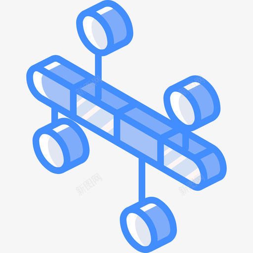 分析数据和图表蓝色图标svg_新图网 https://ixintu.com 分析 数据和图表 蓝色