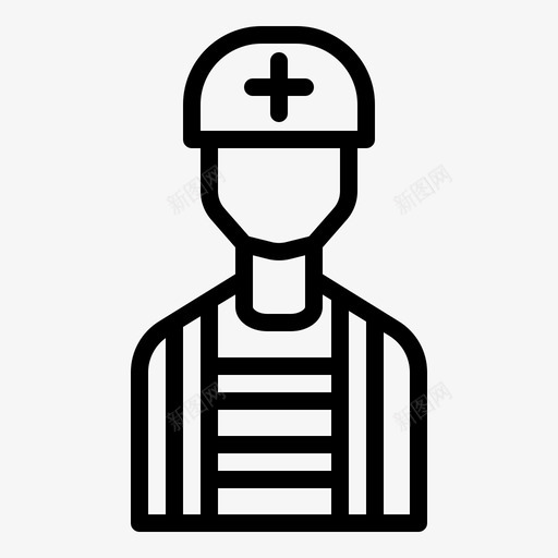 医疗头像人物图标svg_新图网 https://ixintu.com 个人资料 人物 医疗 头像 头像1 用户