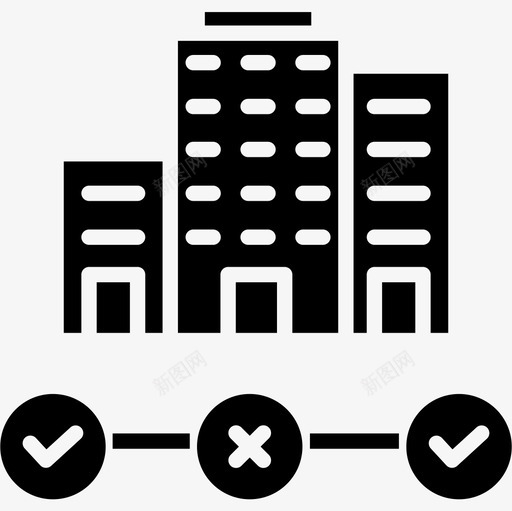 建筑商业和管理5坚实图标svg_新图网 https://ixintu.com 商业和管理5 坚实 建筑