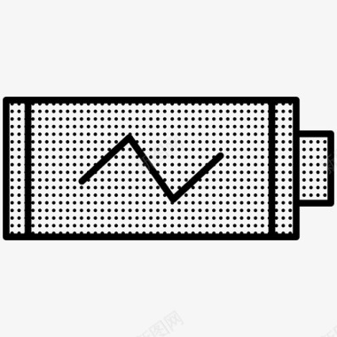 电池充电其他虚线图标图标