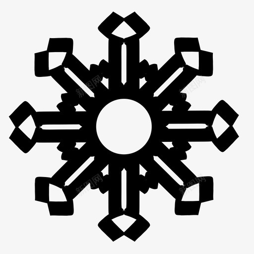 抽象太阳艺术花朵图标svg_新图网 https://ixintu.com 抽象创作1 抽象太阳 艺术 花朵