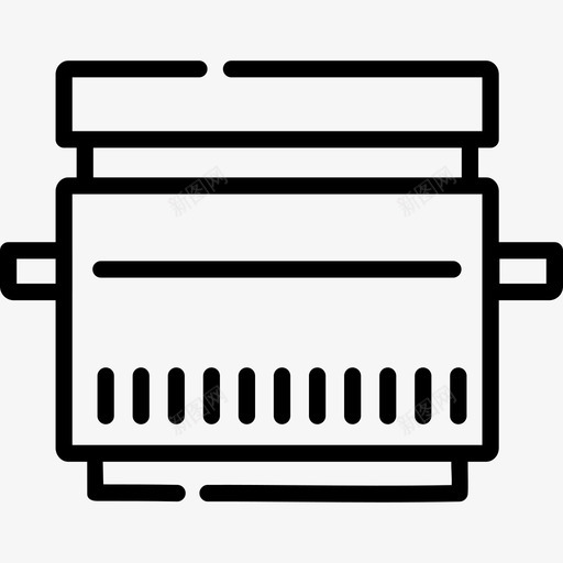 冰箱夏季35直列式图标svg_新图网 https://ixintu.com 冰箱 夏季35 直列式