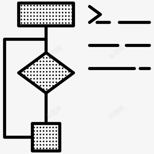 算法编程编码点图标svg_新图网 https://ixintu.com 算法 编码点 编程