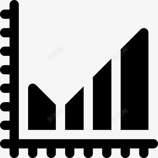 图表营销增长8填充图标svg_新图网 https://ixintu.com 图表 填充 营销增长8