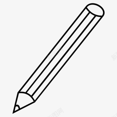 铅笔绘图文具图标图标
