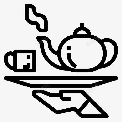 茶吧饮料咖啡图标svg_新图网 https://ixintu.com 咖啡 茶吧 酒店 饮料