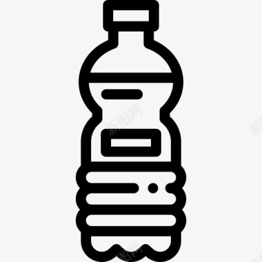 水瓶音乐节27线性图标图标