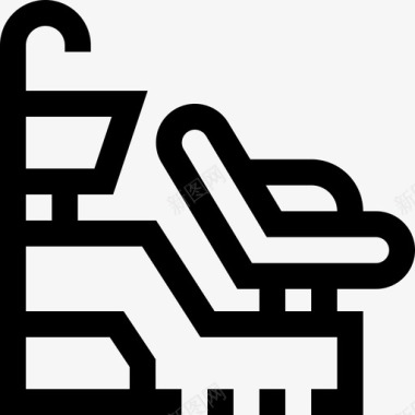 洗发美容美发直发图标图标