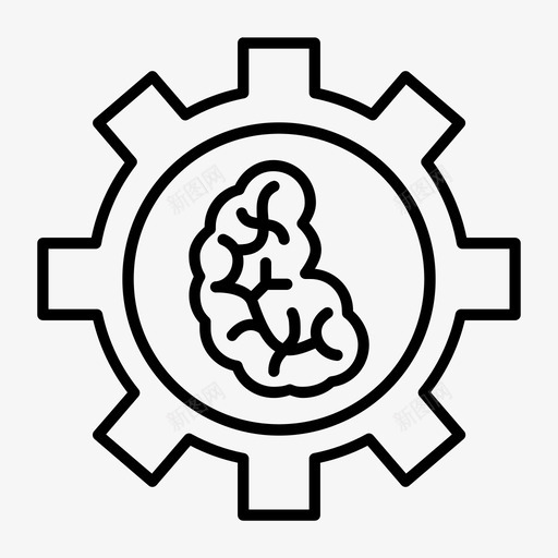 概念洗脑想法图标svg_新图网 https://ixintu.com 想法 概念 洗脑