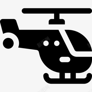直升机公共交通11满载图标图标