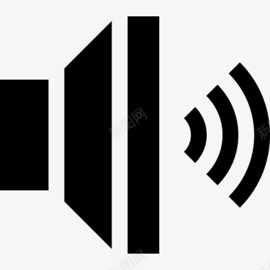 音量音频和视频2已填充图标图标