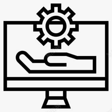 软件支持客户开发图标图标