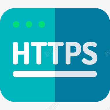 Https互联网安全35扁平图标图标