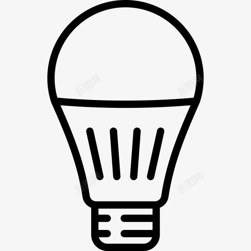 Led灯生态78线性图标svg_新图网 https://ixintu.com Led灯 生态78 线性