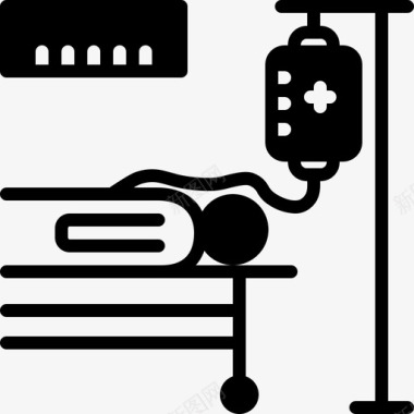 化疗静脉注射药物治疗图标图标