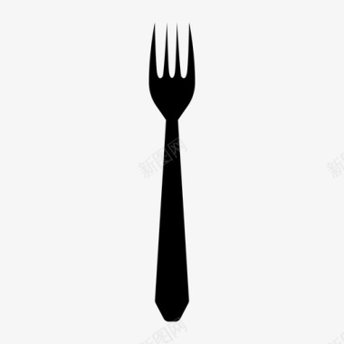 采购产品银器餐具叉子图标图标