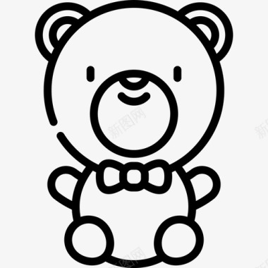 泰迪熊孕妇10直系图标图标